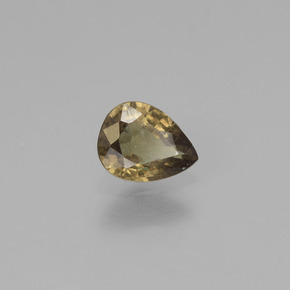 0.73캐럿 천연 녹색에서 빨강-분홍색 색상 변경 가넷, 배 모양, VS