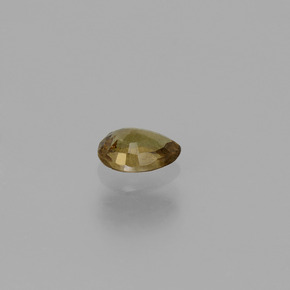 0.46캐럿 천연 그린에서 레드핑크 컬러체인지 가넷, 배 모양, 5.4×4 mm, VS