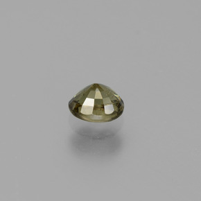 0.62캐럿 천연 녹색에서 빨강-분홍색 색상 변경 가넷, 타원형 컷, VS