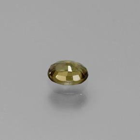 0.57캐럿 천연 그린에서 레드핑크 컬러체인지 가넷, 타원형 컷, 5.4×4.4 mm, VS