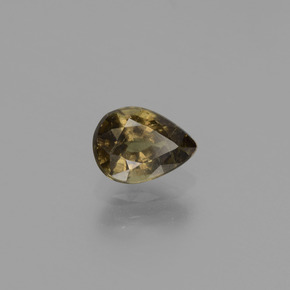 0.86캐럿 천연 그린에서 레드핑크 컬러체인지 가넷, 배 모양, 6.7×4.9 mm, VS