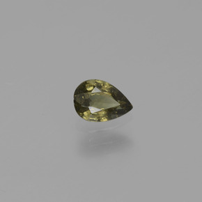 0.43캐럿 천연 그린에서 레드핑크 컬러체인지 가넷, 배 모양, 5.5×3.9 mm, VS