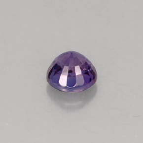 0.77캐럿 천연 멀티컬러 컬러체인지 사파이어, 라운드 컷, 5.00 mm, VS