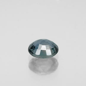 0.89캐럿 천연 멀티컬러 컬러체인지 사파이어, 타원형 컷, 6×5.1 mm, VVS