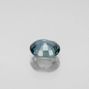 0.71캐럿 천연 멀티컬러 컬러체인지 사파이어, 타원형 컷, 5.8×4.8 mm, VS