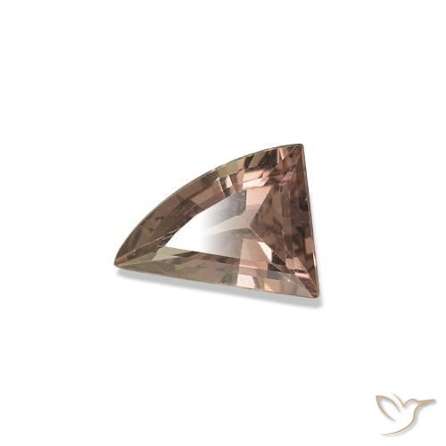 0.30캐럿 천연 어두운 갈색 색상 변경 사파이어, 멋진 모양, VVS-VS