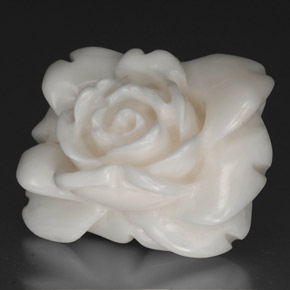 27.83캐럿 천연 하얀색 산호, 멋진 모양, 불투명체