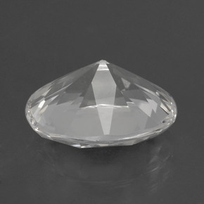 5.78캐럿 천연 화이트 댄버라이트, 타원형 컷, 13.4×10.3 mm, VVS-VS