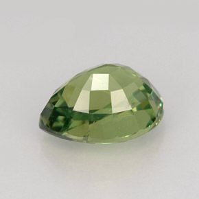 1.48캐럿 천연 그린 데만토이드 가넷, 배 모양, 7.6×5.6 mm, VS