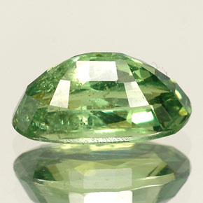 2.35캐럿 천연 그린 데만토이드 가넷, 타원형 컷, 10.3×5.1 mm, VS