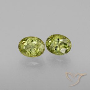 0.87캐럿 천연 Medium Light Green 디맨토이드 가넷 보석, 타원형, VS-SI