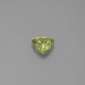 0.56캐럿 천연 그린 데만토이드 가넷, 트릴리언, 5.3×5.1 mm, VS
