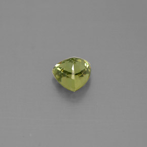 0.55캐럿 천연 그린 데만토이드 가넷, 트릴리언, 4.7×4.6 mm, VS
