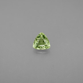 0.35캐럿 천연 그린 데만토이드 가넷, 트릴리언, 4.5×4.4 mm, VS