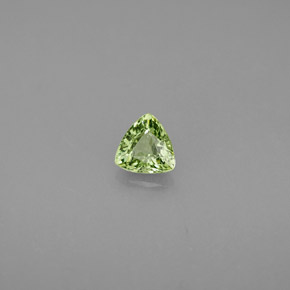 0.35캐럿 천연 그린 데만토이드 가넷, 트릴리언, 4.5×4.4 mm, VS