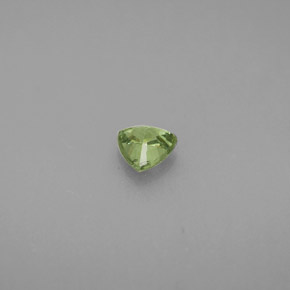 0.35캐럿 천연 그린 데만토이드 가넷, 트릴리언, 4.5×4.4 mm, VS