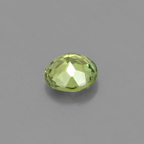 0.43캐럿 천연 골든 그린 데만토이드 가넷, 라운드 컷, 4.57 mm, VS-SI