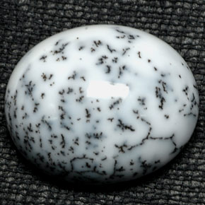 20.58캐럿 천연 멀티컬러 덴드리틱 아게이트, 타원형 컷, 20.6×17.4 mm, 불투명체