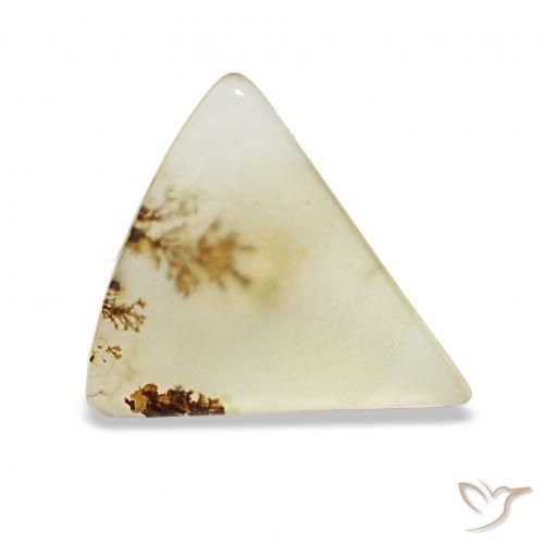 2.11캐럿 천연 다색 수지상 마노, 일조, 투명한