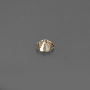 0.17캐럿 천연 샴페인 다이아몬드, 라운드 컷, 3.63 mm, VVS-VS