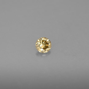 0.20캐럿 천연 샴페인 다이아몬드, 라운드 컷, 3.65 mm, VS