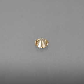 0.14캐럿 천연 샴페인 다이아몬드, 라운드 컷, 3.32 mm, VS