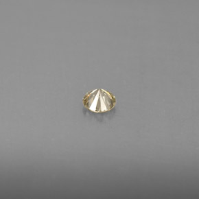 0.16캐럿 천연 샴페인 다이아몬드, 라운드 컷, 3.38 mm, VS