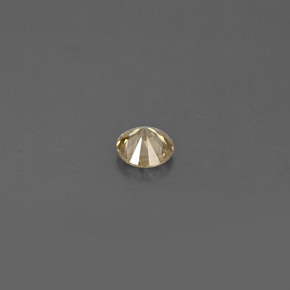 0.17캐럿 천연 샴페인 다이아몬드, 라운드 컷, 3.55 mm, VS