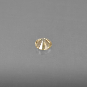 0.17캐럿 천연 샴페인 다이아몬드, 라운드 컷, 3.49 mm, VS