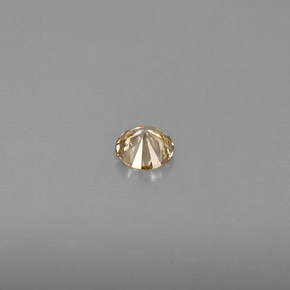 0.18캐럿 천연 샴페인 다이아몬드, 라운드 컷, 3.72 mm, VS