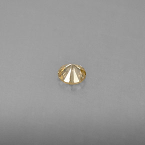 0.17캐럿 천연 샴페인 다이아몬드, 라운드 컷, 3.56 mm, VS
