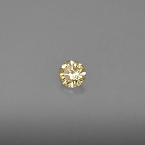 0.16캐럿 천연 샴페인 다이아몬드, 라운드 컷, 3.38 mm, VS