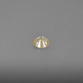 0.18캐럿 천연 샴페인 다이아몬드, 라운드 컷, 3.47 mm, VS