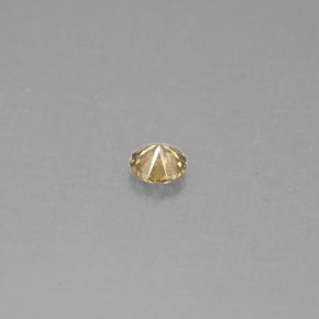 0.18캐럿 천연 샴페인 다이아몬드, 라운드 컷, 3.60 mm, VS