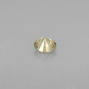 0.23캐럿 천연 샴페인 다이아몬드, 라운드 컷, 3.88 mm, VS