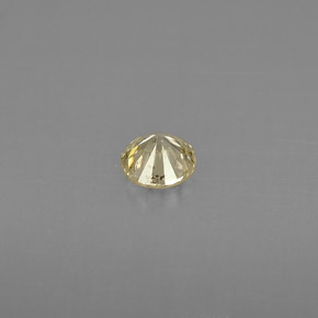 0.22캐럿 천연 샴페인 다이아몬드, 라운드 컷, 3.74 mm, VS