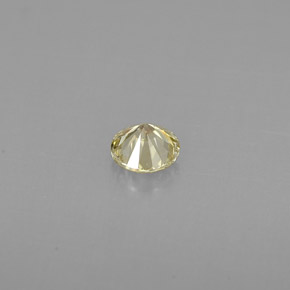 0.22캐럿 천연 샴페인 다이아몬드, 라운드 컷, 3.73 mm, VS