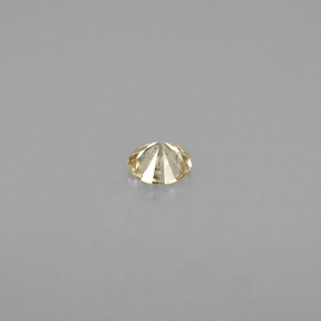 0.17캐럿 천연 샴페인 다이아몬드, 라운드 컷, 3.59 mm, VS