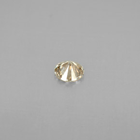 0.18캐럿 천연 샴페인 다이아몬드, 라운드 컷, 3.82 mm, VS