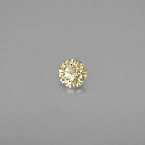 0.20캐럿 천연 샴페인 다이아몬드, 라운드 컷, 3.70 mm, VS