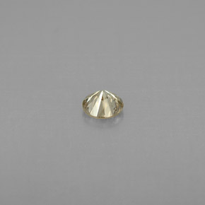 0.17캐럿 천연 샴페인 다이아몬드, 라운드 컷, 3.57 mm, VS