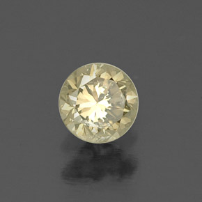 0.23캐럿 천연 샴페인 다이아몬드, 라운드 컷, 3.82 mm, VS-SI