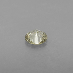 0.19캐럿 천연 샴페인 다이아몬드, 라운드 컷, 3.84 mm, SI