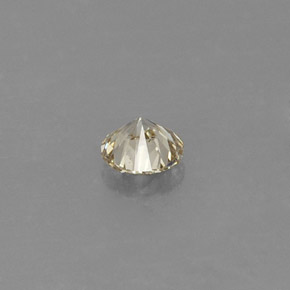0.21캐럿 천연 샴페인 다이아몬드, 라운드 컷, 3.78 mm, VVS-VS