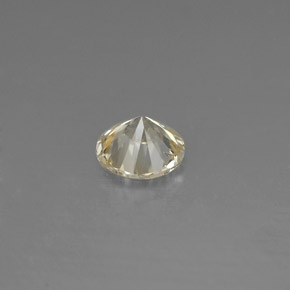 0.16캐럿 천연 샴페인 다이아몬드, 라운드 컷, 3.38 mm, VS