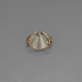 0.18캐럿 천연 샴페인 다이아몬드, 라운드 컷, 3.60 mm, VS