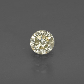 0.20캐럿 천연 샴페인 다이아몬드, 라운드 컷, 3.72 mm, VS