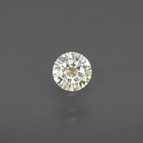 0.15캐럿 천연 샴페인 다이아몬드, 라운드 컷, 3.47 mm, VS