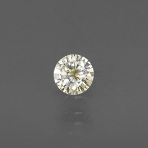 0.15캐럿 천연 샴페인 다이아몬드, 라운드 컷, 3.47 mm, VS
