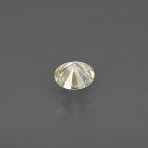 0.15캐럿 천연 샴페인 다이아몬드, 라운드 컷, 3.47 mm, VS
